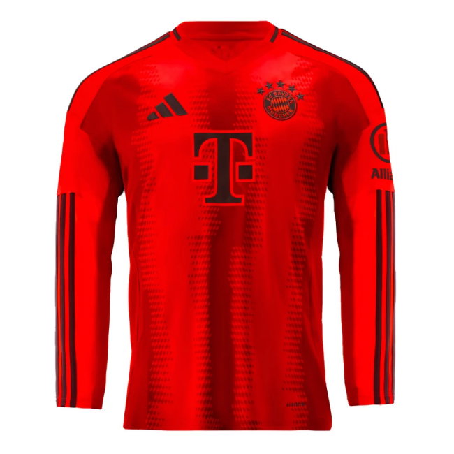 2024-2025 Bayern Munich Long Sleeve Home Shirt (Olise 17)-SoccerKits Hub | Buy Soccer Jerseys Online
